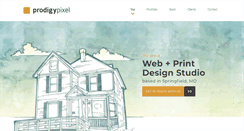 Desktop Screenshot of prodigypixel.com